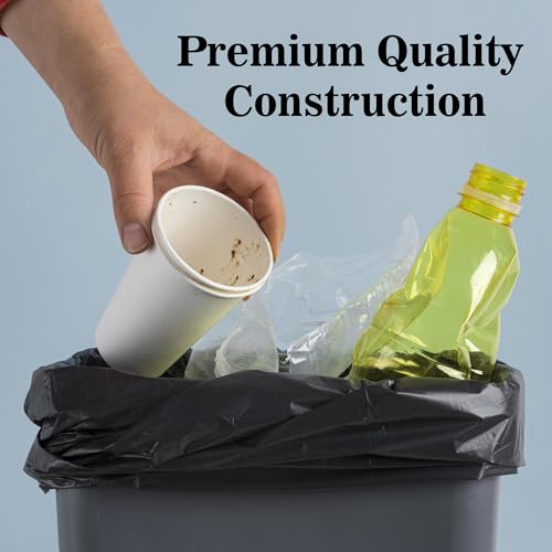 Image of Essoti Black Garbage Bags |Large |24 x 32 Inches |30 pcs|15pcs x Pack of 2 Black