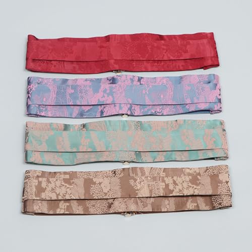 Women's Wide Belt for Dresses and Tops Satin Retro Chinese Style Ancient Style Decoration with Hanfu Skirt3