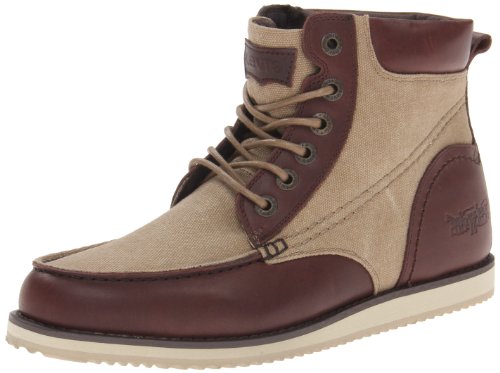 Levis Men's Dean Boot,Brunette/Khaki,9 M US