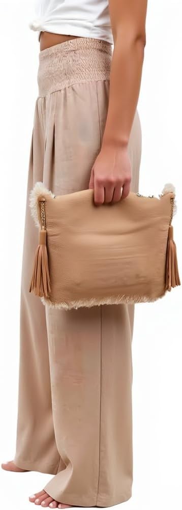 Palazzo Pants for Women Wide Leg High Waist Boho Summer Pants Casual Flowy Lounge Pants Travel Outfits - Image 7