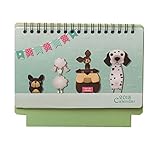 Calendario de escritorio anticuado - (septiembre de 2017 - diciembre de 2018).