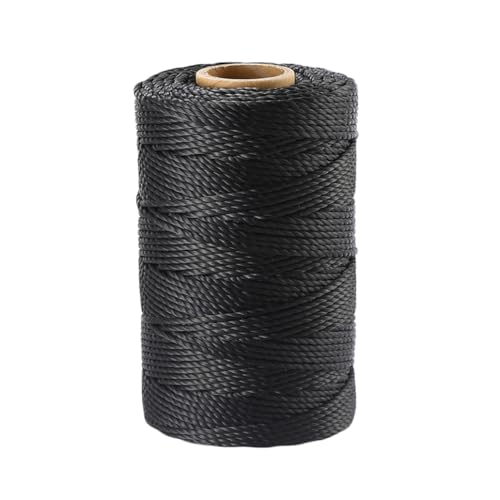 Black Nylon Twine 200ft 3mm UV Resistant for Garden Fishing Wrap Camping