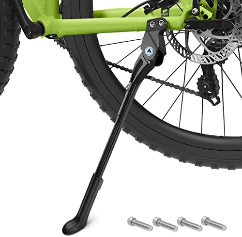 Bike Kickstand, Special Rear Mount Bicycle Kickstands Mountain Bike, Mountain Bike Kickstands fit 24in 26 inch 27.5" 29 inches, Bike Kick Stand suit Road Bike/BMX/MTB (Special Hole Distance 18mm)