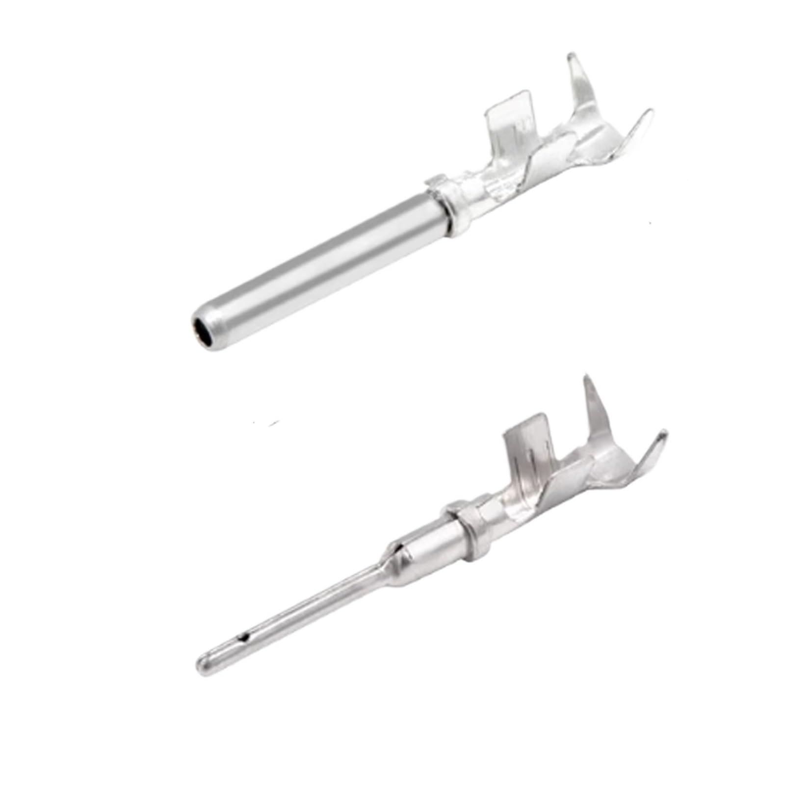 DTM 1,0 mm zacisk zaciskowy drut, 50 sztuk, automatyczne piny elektryczne 3-1447221-4, okrągła sprężyna męska żeńska 1060-20-0122 G439 (50 szt. żeński)