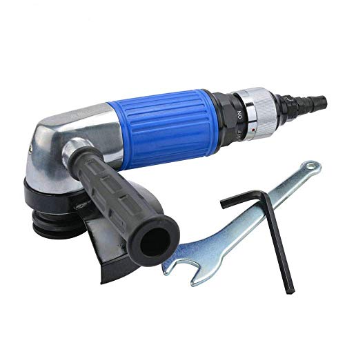 Liudrpeng. Tragbare Practica Pneumatic Knob Typ 5-Zoll Pneumatische Winkelschleifer, Hand 125mm Pneumatische Grinder Handwerkzeuge Industrie