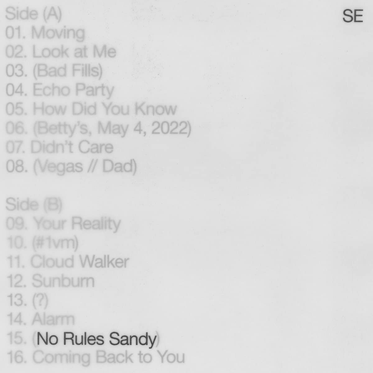 Sylvan Esso No Rules Sandy CD New 888072462038