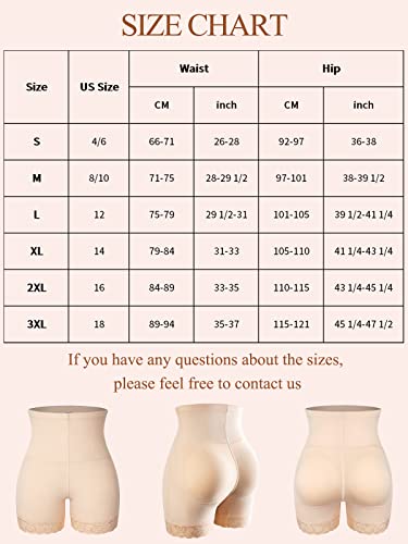 Joyshaper Butt Lifter Panties Padded Underwear For Women Tummy Control Shapewear High Waist Hip Pads Enhancer Shorts #TOP5