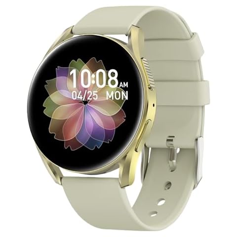 BRIBEJAT Smart Watch for Women Make/Answer Call, HD 1.27'' Zinc Alloy Case Smartwatch, Waterproof Fitness Tracker Pedometer SpO2/Heart Rate/Sleep Monitor, Compatible with iPhone Android Phone Cover