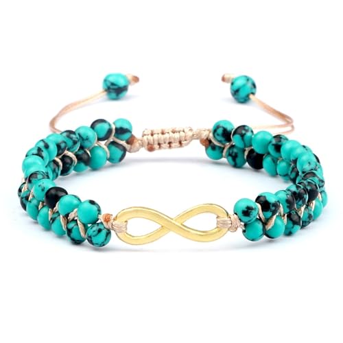 Bracelet améthyste symbole infini : le cadeau d'anniversaire idéal