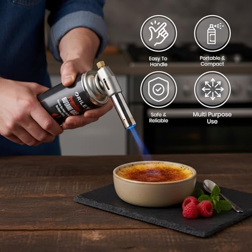 Image of ORILEY 25 x 225g Butane Gas Canister Portable and High Pressure Refill Fuel Cartridges for Camping Stove Outdoor Cooking & Lighter Welding Torch Fogging Machine (Pack of 25)