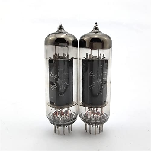 SANKUAI 2pcs Beijing 6p14 Tubo de reemplazo de Clase T 6BQ5 EL84 Tubo 6N14N (tamaño : 6P14) Cover