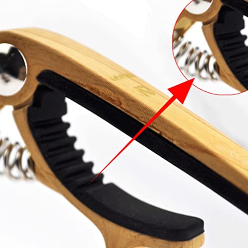 EXENXA Capo Ukulélé Guitare, Clip Pitch, Capo Guitare Folk, Capo Guitare Ukulélé Accessoires pour Instruments de Musique… - Les Beatles, Paul McCartney, John Lennon, RIngo Starr, George Harrison EXENXA Capo Ukulélé Guitare, Clip Pitch, Capo Guitare Folk, Capo Guitare Ukulélé Accessoires pour Instruments de Musique… – Image 4