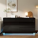 Buffet salon facile à assembler : Meuble salon rangement accompagné d'instructions de montage claires et simples, ce meuble peut être assemblé sans effort et sans l'aide d'un professionnel. Grâce à son installation rapide et simple, vous pouvez profiter immédiatement de ce meuble élégant et pratique.