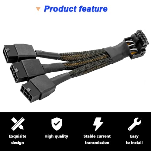 Cable PCIE 5.0 12VHPWR 600W de ángulo recto para fuentes de alimentación ATX 6