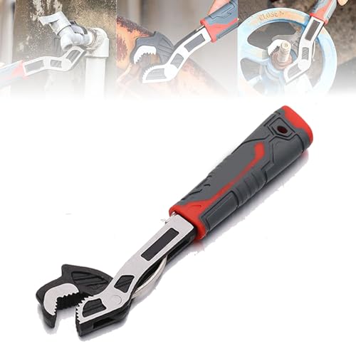 Multifunktionale Rohrzange in Industriequalität, verstellbar 6 8 10 12 Multifunktionale Rohrzange mit Selbstverriegelung, Multifunktions-Satz mit Selbstverriegelung (12in)