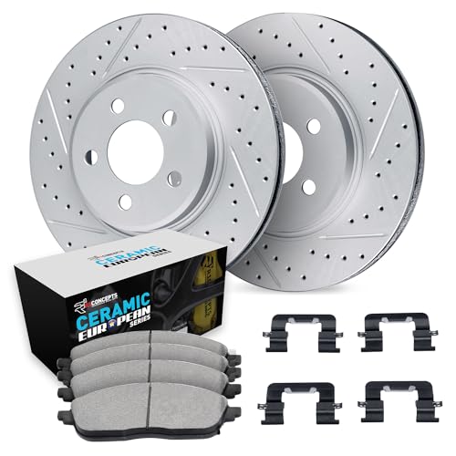 Image of R1 Concepts Front Brake Kit Fits 2004-2012 Chevrolet Malibu