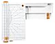 Fiskars Große Papierschneidemaschine mit Aufbewahrungsfach, SureCut, A4-Hochformat, A3-Querformat, Mit Schnittlinienführung, Inkl. 3 TripleTrack-Schneideklingen mit Titan, 1077981