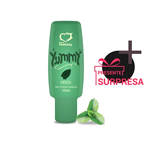 Yummy Gel Térmico Esquenta Esfria Lubrifica Oral Beijável Menta + Brinde