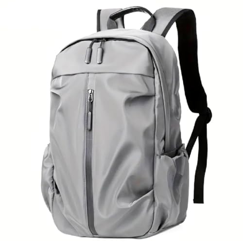 Mochila Casual Masculina/Feminina Trabalho Escola Reforçada Impermeável (Cinza)