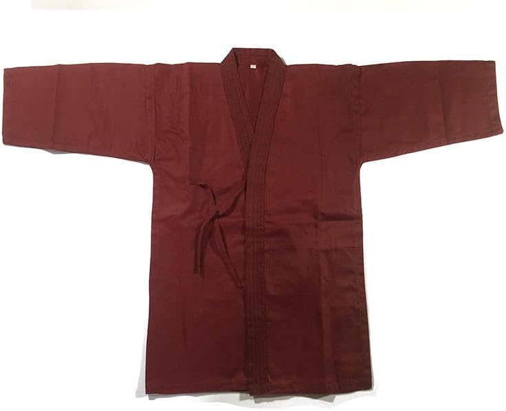 KG023 -IAIDO SMALL SLEEVE RED GI - Standard - red narrow sleeves iaido gi - 70% polyester 30% cotton