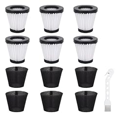 6 Hepa Filter & 6 Sponge Filter