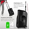 Fenton FT10LED MK2 10-Inch Battery Powered Portable PA Speaker System with Dual UHF Wireless Microphones, Bluetooth, USB MP3 Player and LED Lighting for Events, Karaoke and Speeches #4