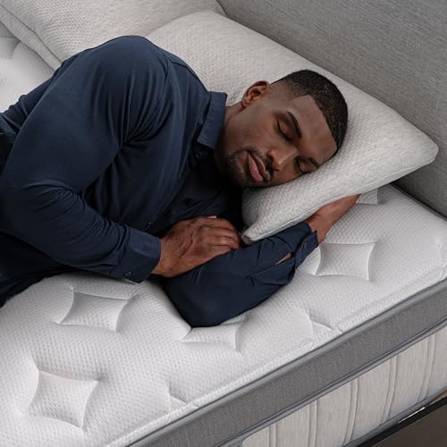 Image of Leesa Legend Chill, Queen Size /CertiPUR-US Certified Foam /with Organic Cotton Mattress Cover / 120-Night Trial,White