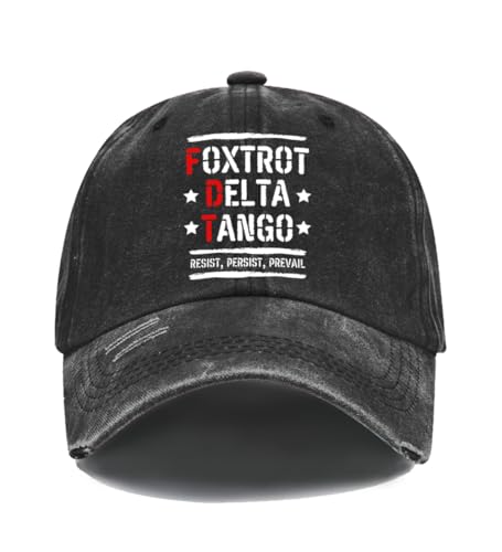 Vintage Foxtrot Delta Tango Hat Foxtrot Delta Tango Baseball Caps