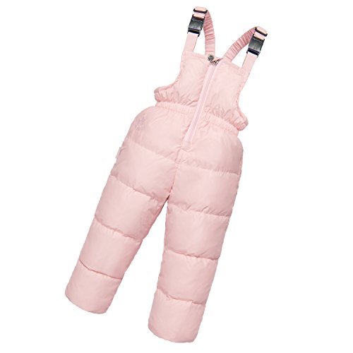 image for ZOEREA 2 Piece Unisex Kids Girls Snowsuit Hooded Puffer Jacket Snow Pa