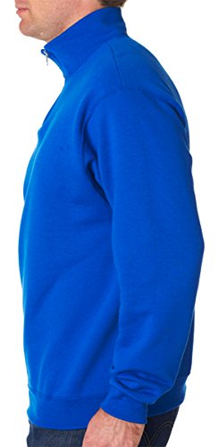 Jerzees 50/50 NuBlend Quarter-Zip Cadet Collar Sweatshirt2
