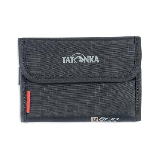 Tatonka Geldbeutel Money Box RFID B, Black, 9 x 13 x 1 cm
