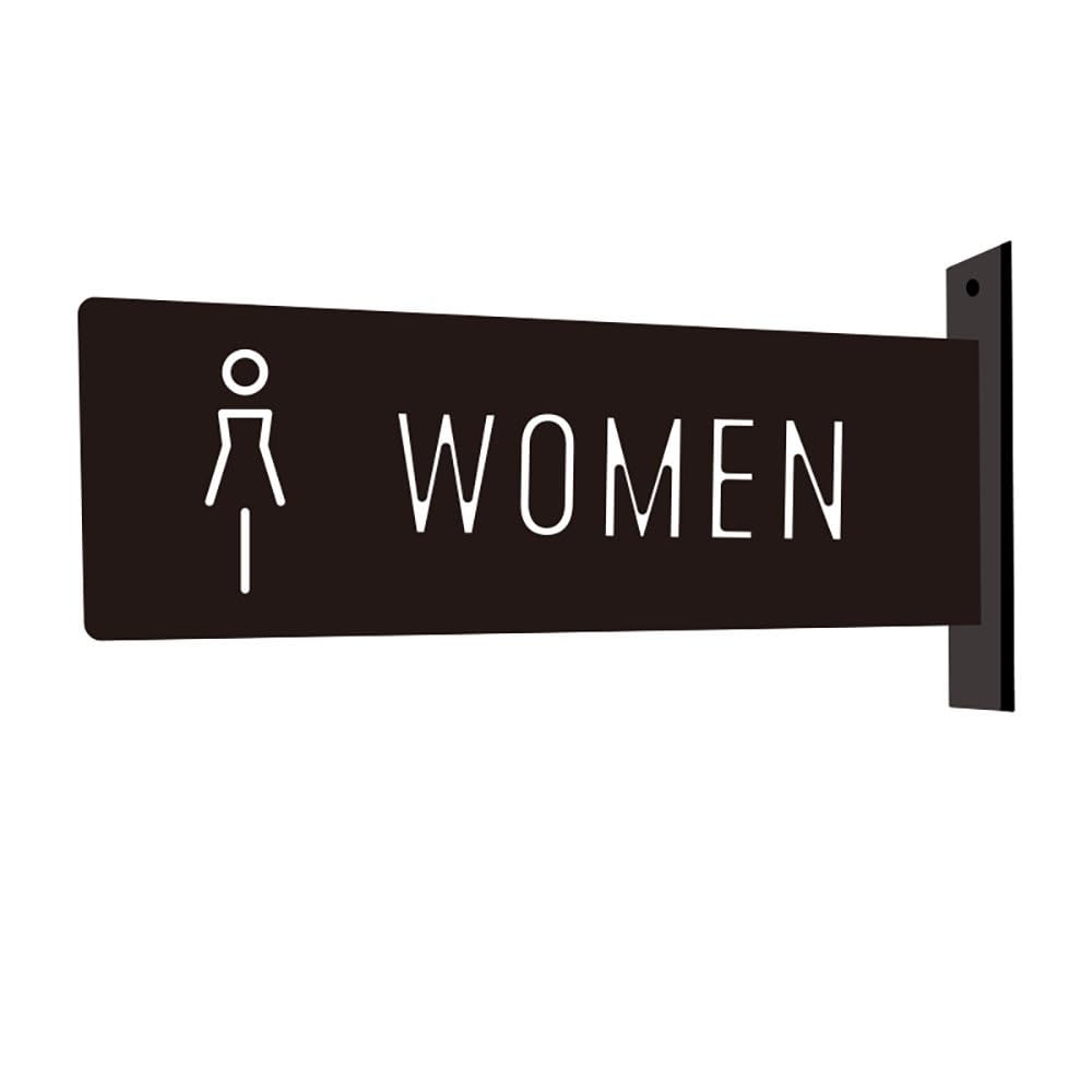 Akrylowa Tabliczka Łazienkowa 30×10cm Wskaźnik Drzwi WC | Gładka Powierzchnia, Kompaktowy Montaż Ścienny, Zastosowanie w Wielu Miejscach(Signs 3)