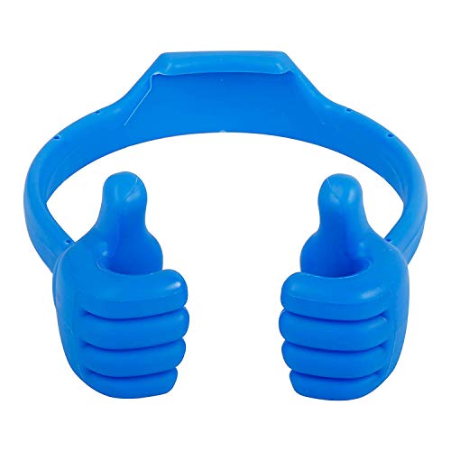 Audinpu Thumbs Up Mobile Phone Stand, Universal Adjustable Phone Holder Cell Phone and Tablet Bed Desk Movie Watching Cradle Bracket