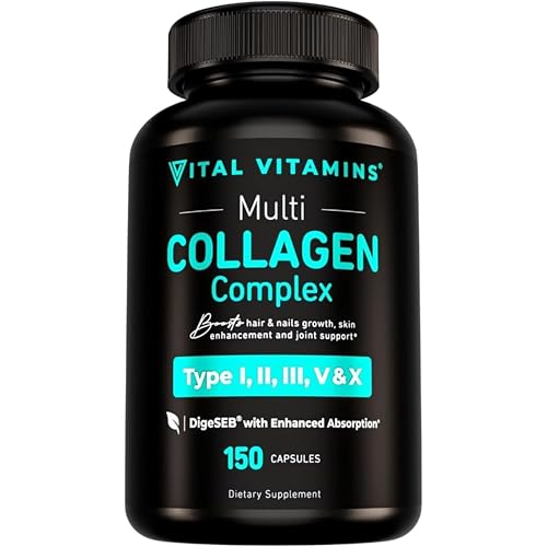 Vital Vitamins Multi Collagen for Women & Men - Type
