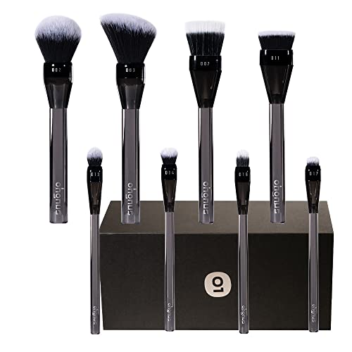 Pinceaux de maquillage végétaliens Ohgnus : lot de haute précision 11 pièces