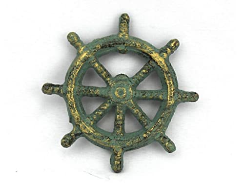 Cast Iron Ship Wheel Bottle Opener
