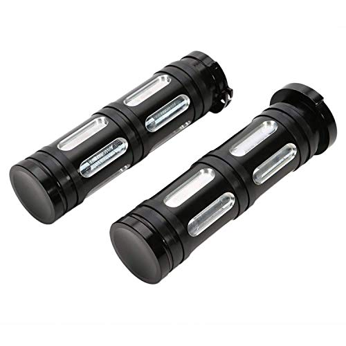 CICMOD Edge Cut 1" Handlebar Hand Grip for Harley Touring Sportster Dyna Softail V-Rod - Thumbnail 7