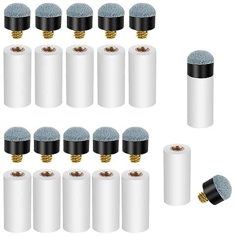 Prasacco Pool Cue Tips Replacement Cover