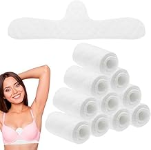 10 Anti-Sweat Covers for Women's Bra Band Underbust Cotton 18 x 3 Inches