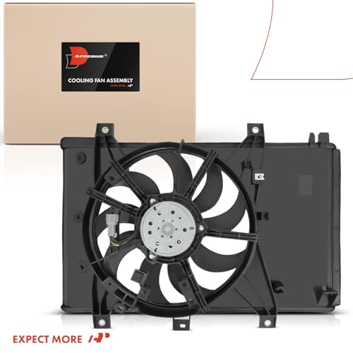 A-Premium Engine Radiator Cooling Fan Assembly Compatible with Select Toyota & Scion Models - Yaris 2016-2020, Yaris iA 2017-2018, iA 2016-2016 - Replace# 16360WB001 by A-Premium - Image 8
