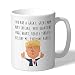 Funny Great Mom Donald Trump Novelty Prank Gift 11 Ounce Coffee Mug (Mom Mug)