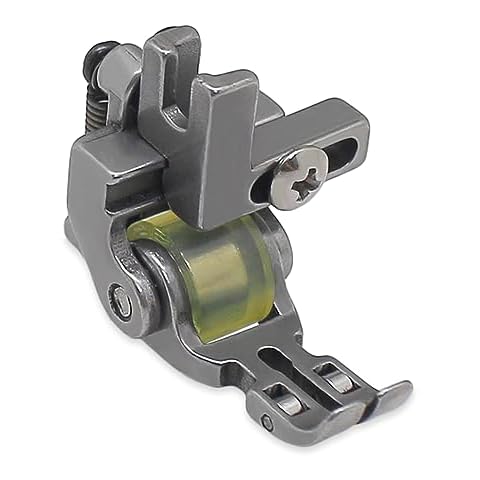YEQIN Universal Presser Foot with Roller Three-in-One Multifunctional Presser Foot Adjustable Left and Right Unilateral Presser Foot for Flat Car Sewing Machine Cover