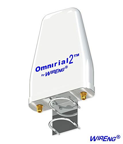 Omnirial2™ True ±45° MIMO Fully Enclosed Outdoor Omni Dual Antenna for SMA-Connector Devices