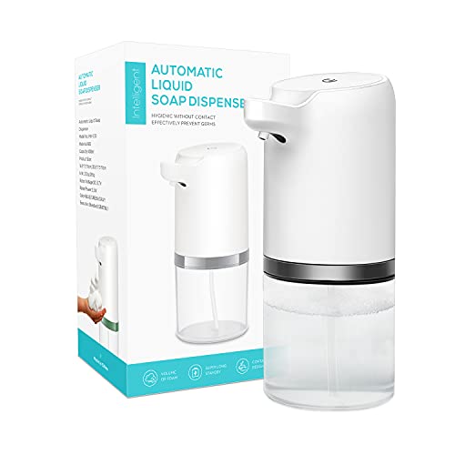 Touchless Soap Dispenser, LDesign Automatic Soap Dispenser USB Rechargeable Hand Sanitizer Dispenser 14oz/400ml Hands Free Foaming Soap Dispenser for Bathroom Kitchen Touchless Soap Dispenser, LDesign Automatic Soap Dispenser USB Rechargeable Hand Sanitizer Dispenser 14oz/400ml Hands Free Foaming Soap Dispenser for Bathroom Kitchen