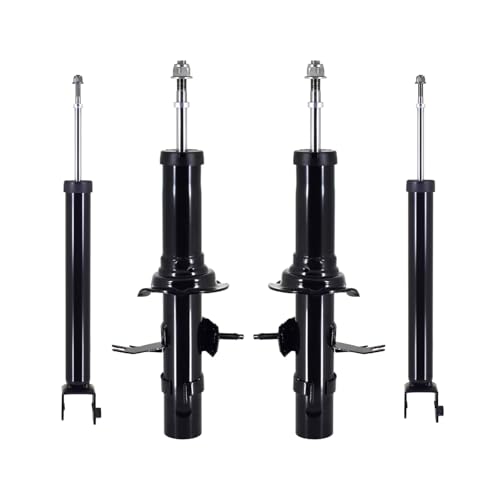 PM Auto Set of 4 Front Strut-Rear Shock Absorber For