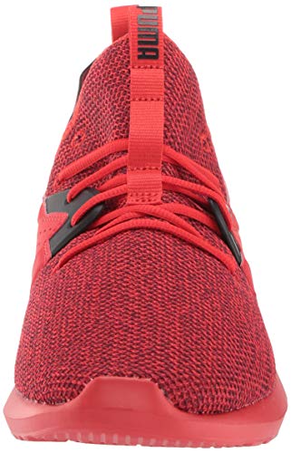 PUMA Men's Emergence Sneaker, High Risk Red Black, 10 M US