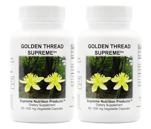 Supreme Nutrition Golden Thread Supreme, 60 Pure Coptis Chinensis...