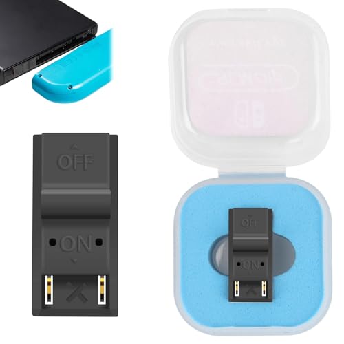 Jig para Nintendo Switch - RCM Switch - RCM Clip Switch Jig Herramienta de Accesorio de Conector Corto Joycon Herramienta de Cortocircuito - para Cambiar el Juego de Archivo GBA/FBA (Gris)