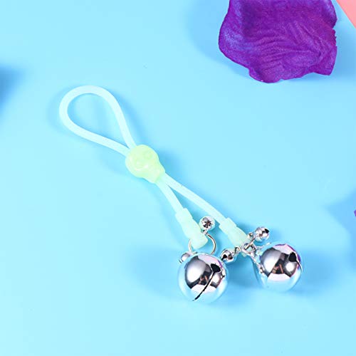 HEALLILY 2 Peças de Grampo de Mamilo Não Perfurado Grampo de Mamilo Ajustável para Casais (Corda de