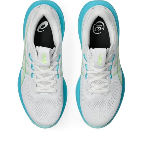 Image of ASICS Women's Gel-Cumulus 28 Running Shoes, 8.5, White /Energy Aqua